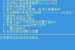 批处理优化Windows 10神州网信版各种限制