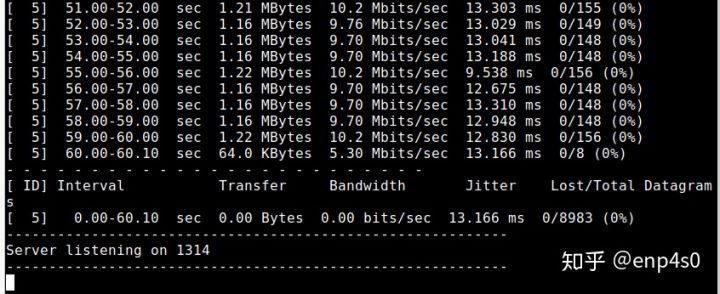 带宽测试工具iperf3使用方法详解  第7张