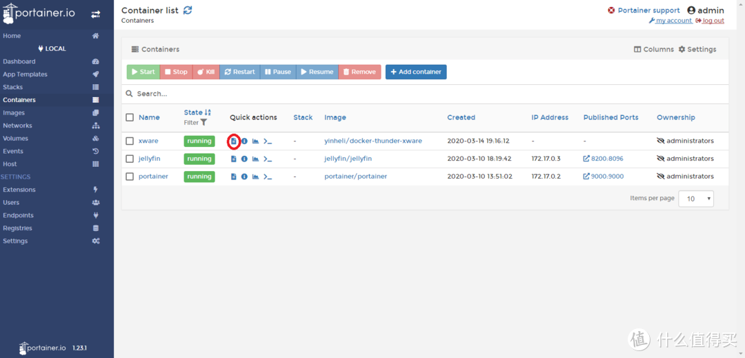 [我的NAS+HTPC折腾之旅]篇五：lubuntu下部署docker，安装迅雷远程，配置jellyfin核心显卡转码  第6张